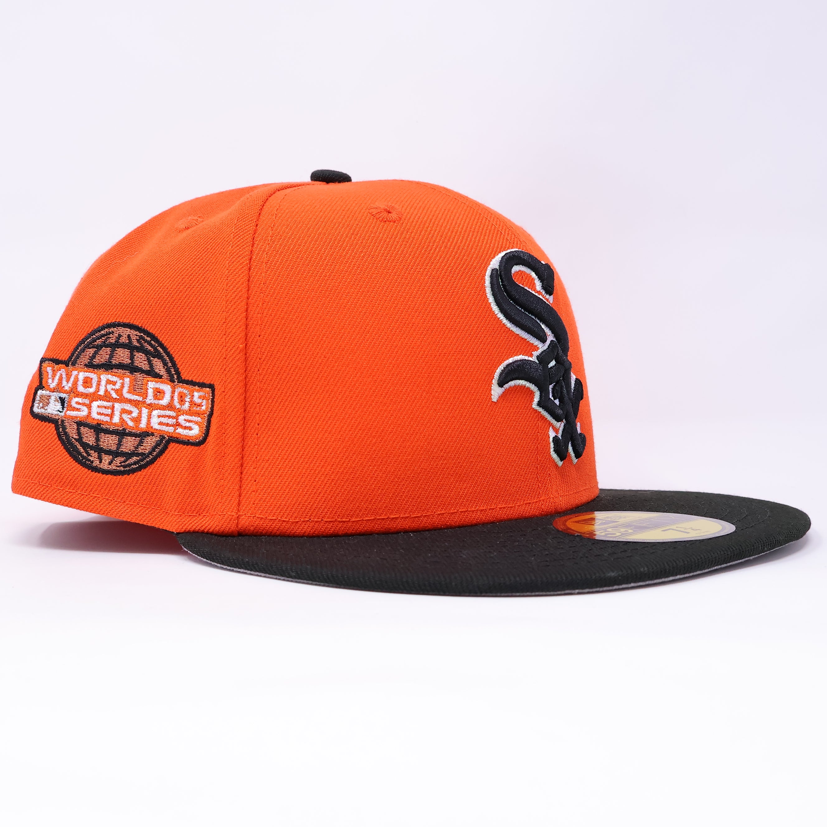 NWT Orange Chicago White Sox World Series 59fifty New Era Fitted Hat Cap