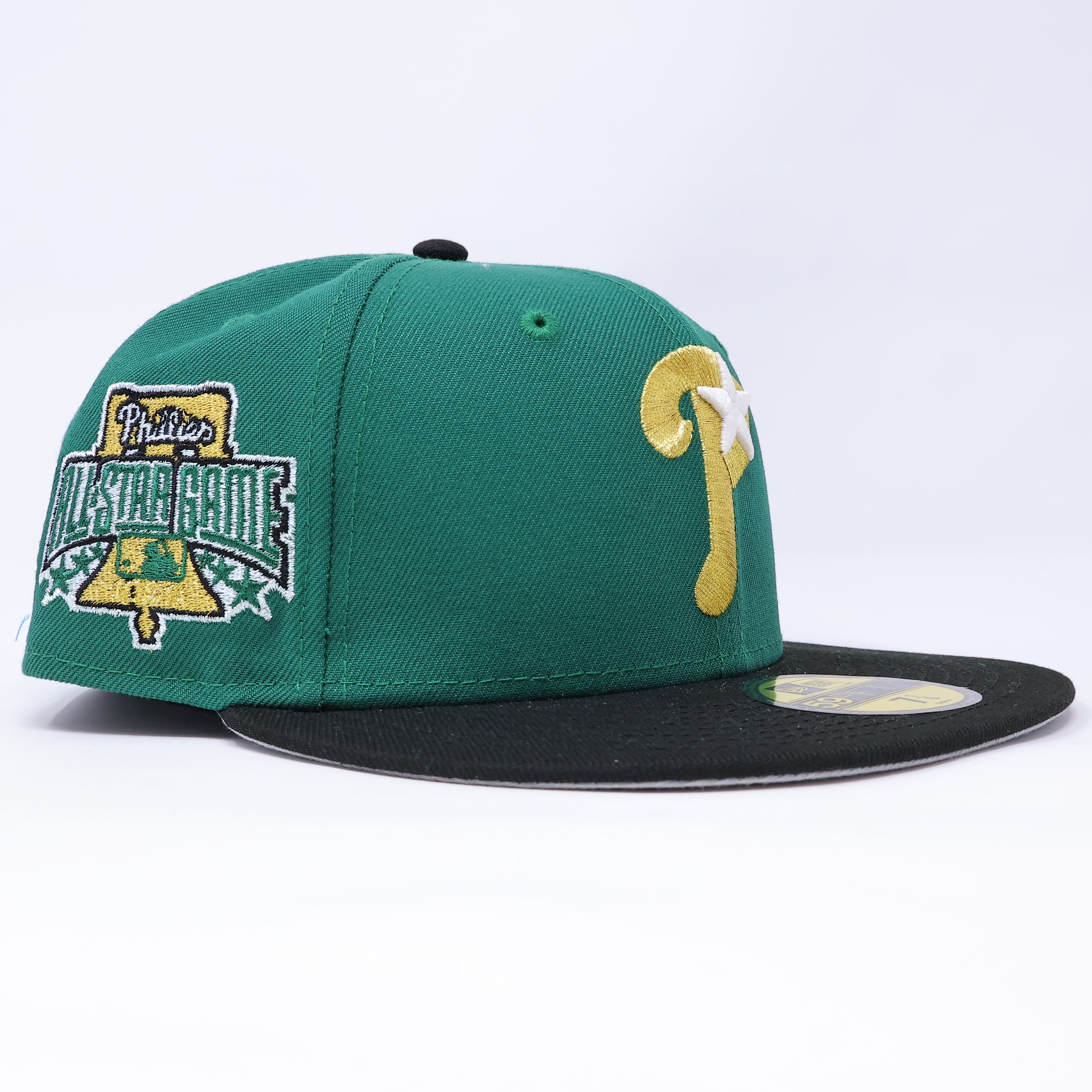 NWT 1/2 Green Philadelphia Phillies 1996 All-Star Game 59fifty New Era Fitted Hat Cap