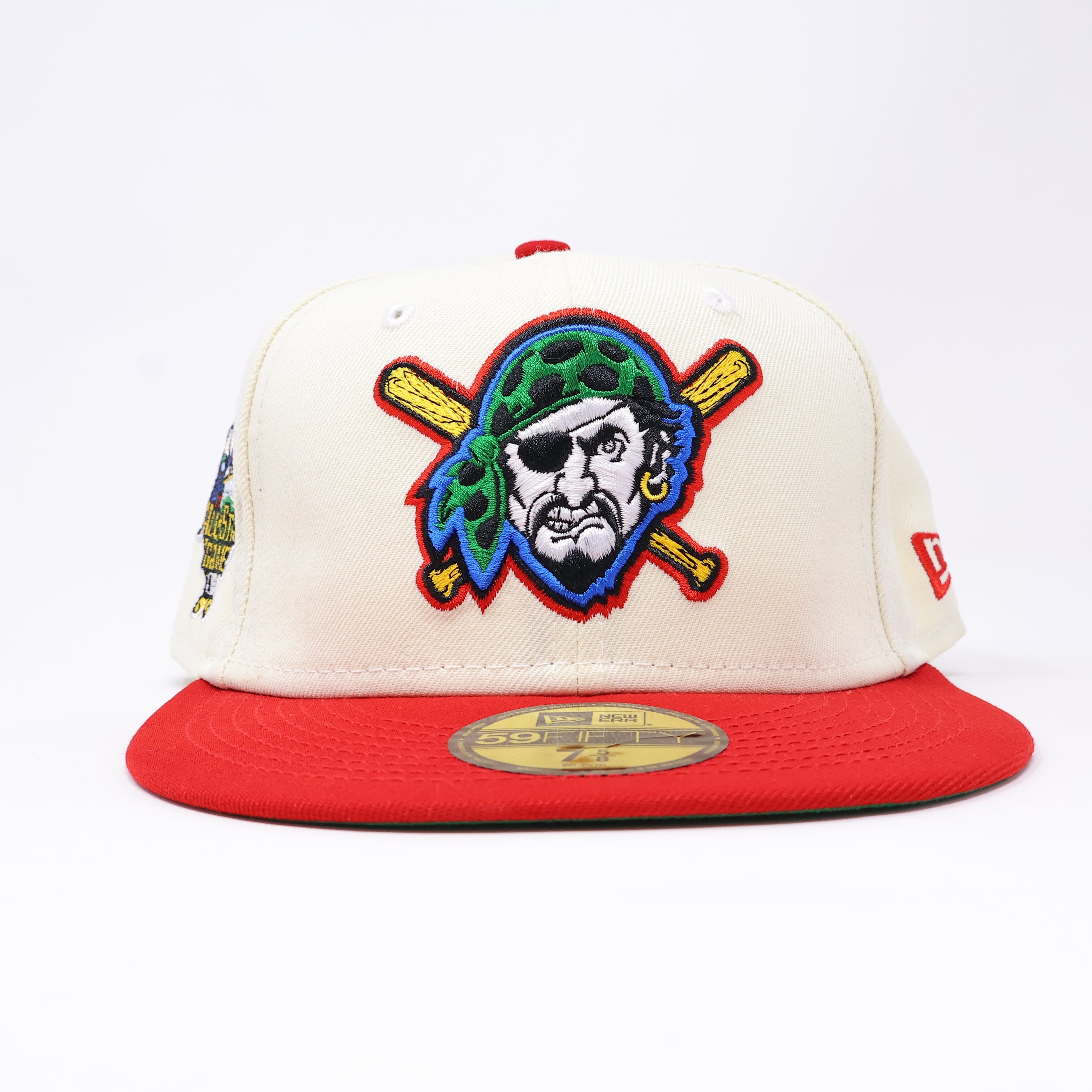 NWT 5/8 Chrome Pittsburgh Pirates 2008 All-Star Game 59fifty New Era Fitted Hat Cap