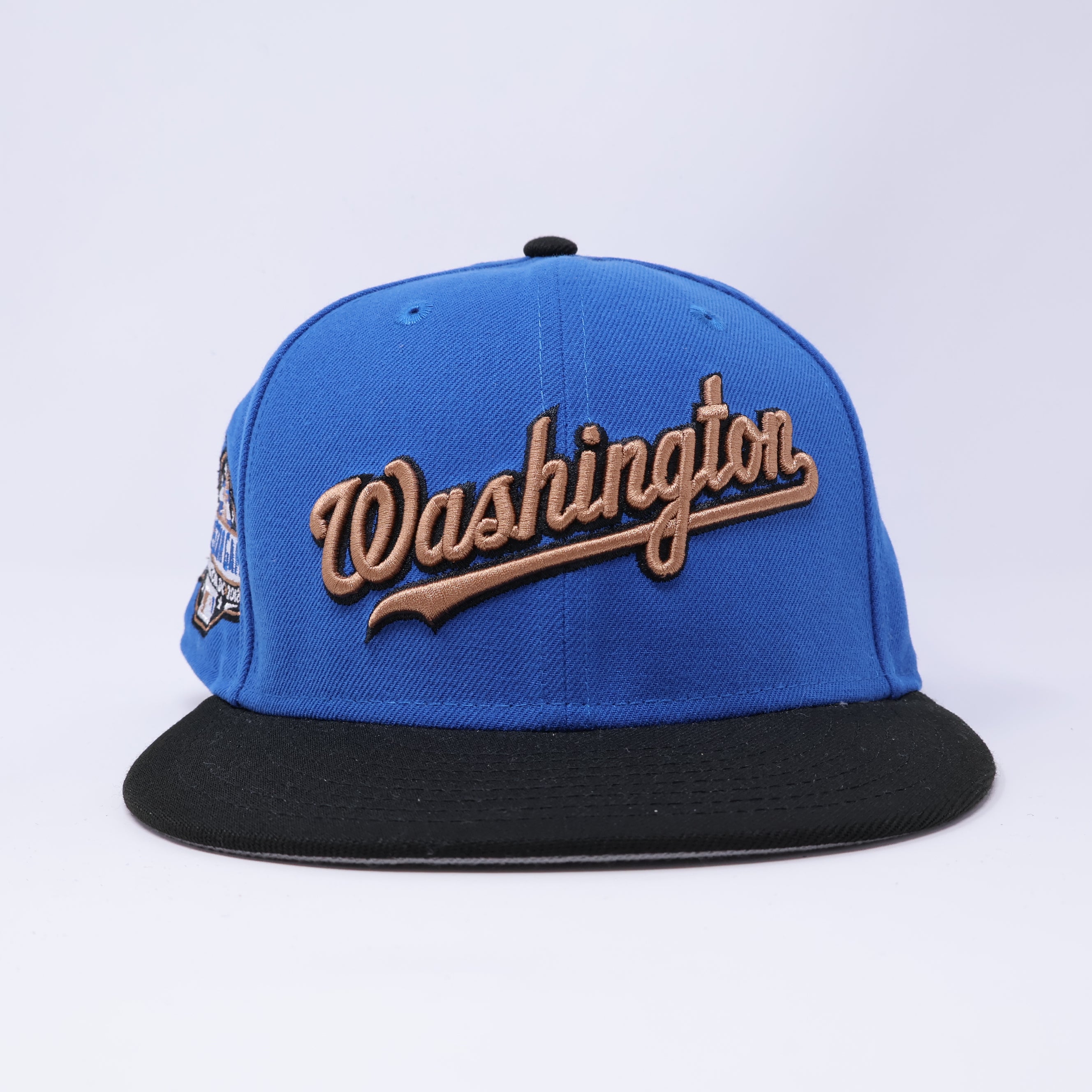 USED 1/8 Blue Washington Nationals All Star Game 59fifty New Era Fitted Hat Cap