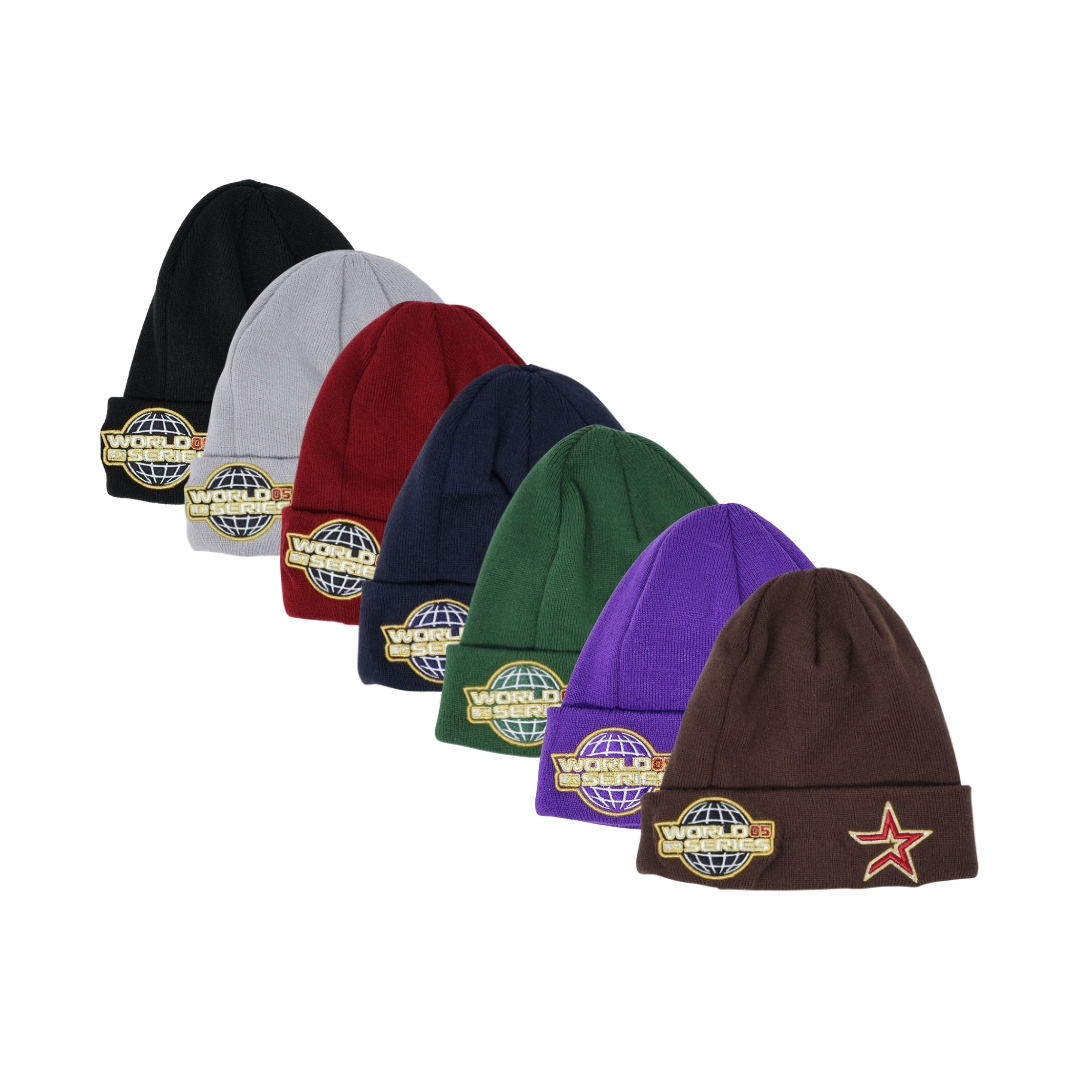 NWT Houston Astros 2005 World Series New Era Beanie MLB Winter Warm