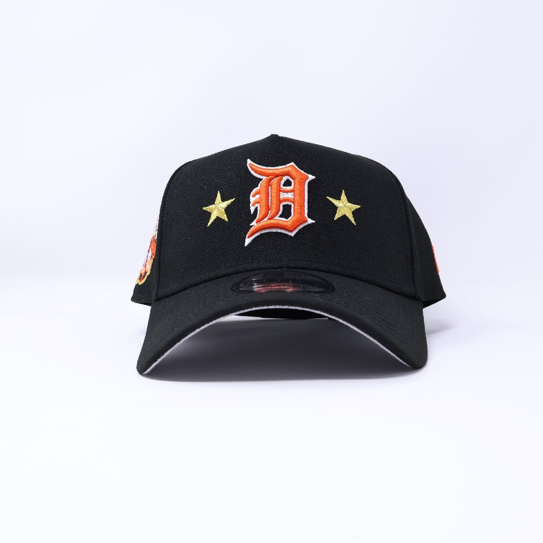 NWT Black Detroit Tigers Michigan Trumbull 9Forty New Era Adjustable Snapback Hat 5 Panel