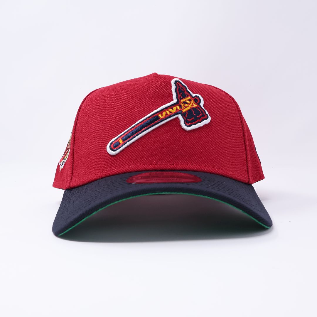 NWT Red Atlanta Braves 1995 World Series 9Forty New Era Adjustable Snapback Hat 5 Panel