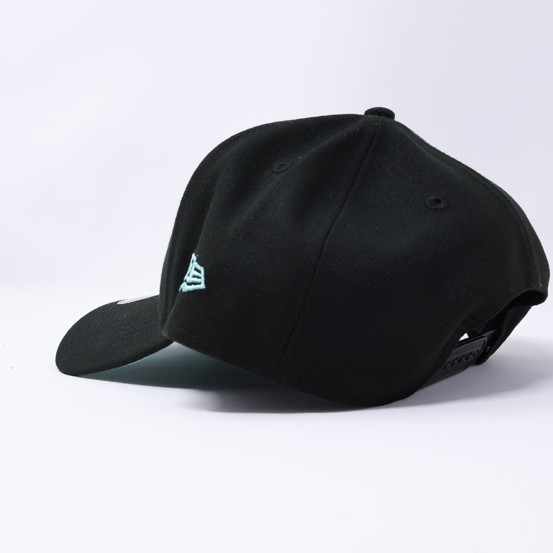 NWT Black Los Angeles Dodgers Script 9Forty New Era Adjustable Snapback Hat 5 Panel