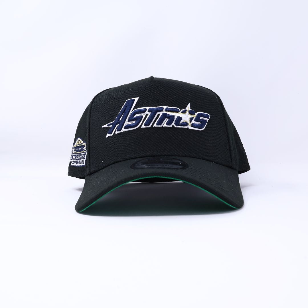Black Houston Astros Astrodome New Era 9Forty Adjustable One Size A-Frame