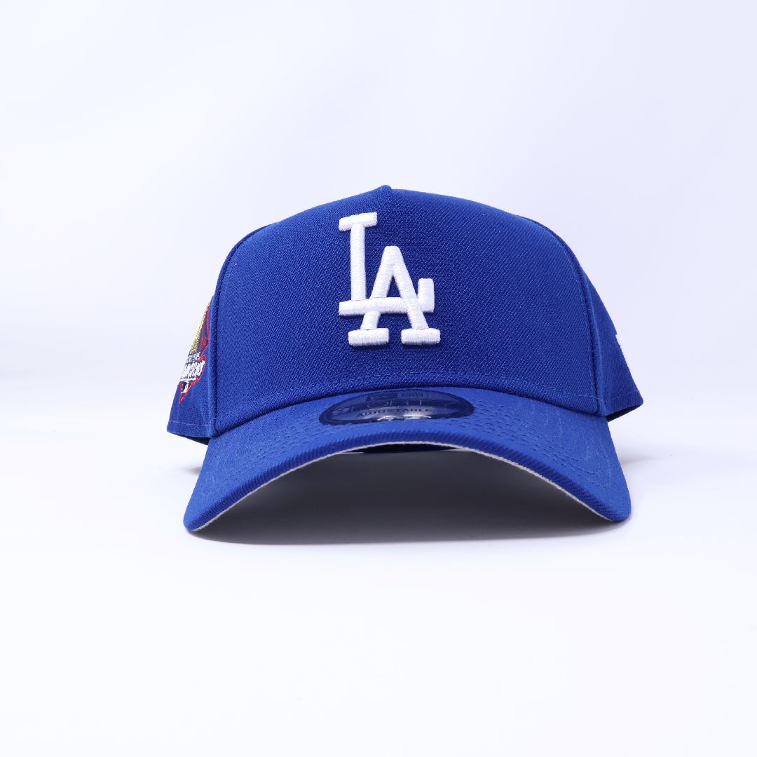 NWT Blue Los Angeles Dodgers 2024 World Series 9Forty New Era Adjustable Snapback Hat 5 Panel
