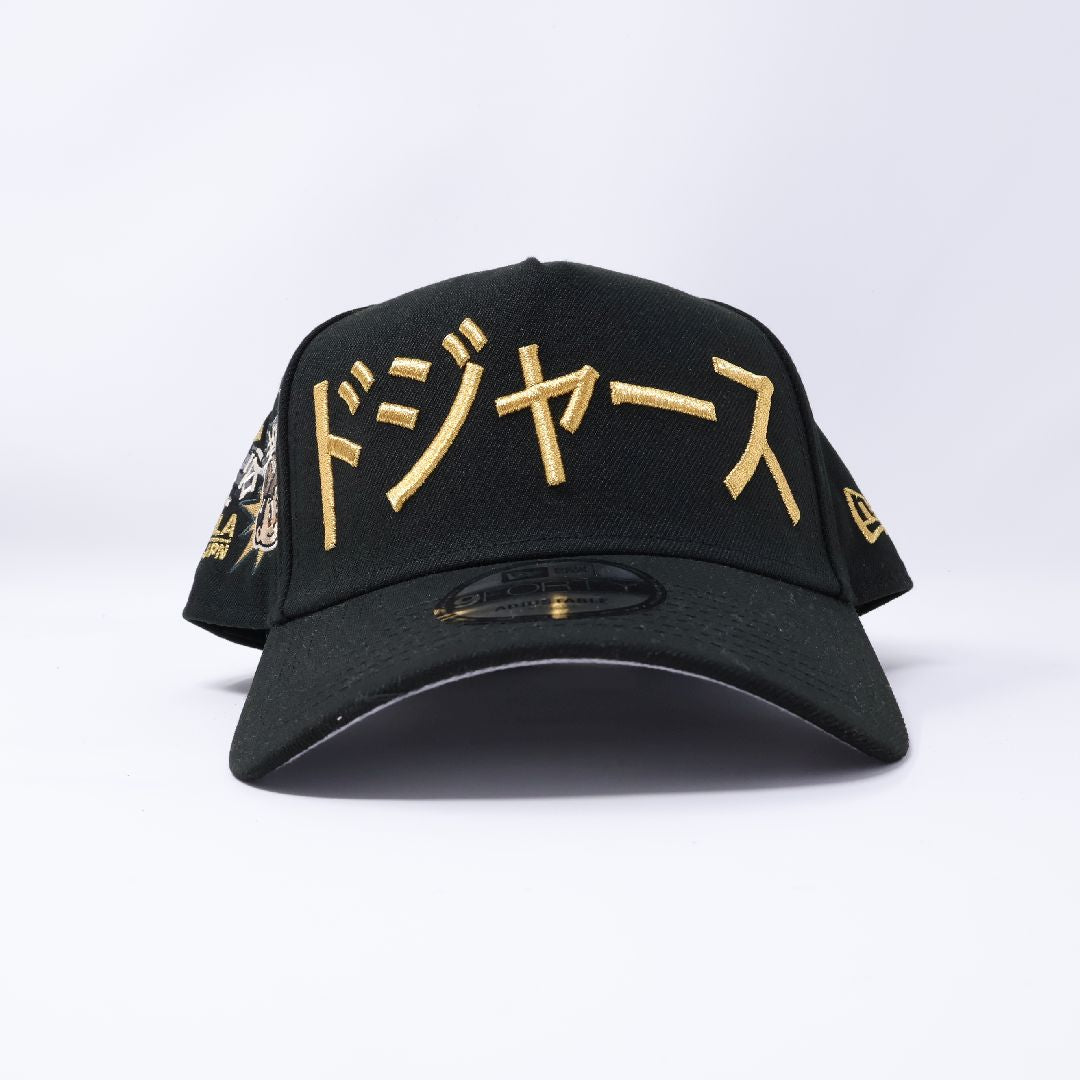 NWT Black Los Angeles Dodgers Shohei Ohtani 9Forty New Era Adjustable Snapback Hat