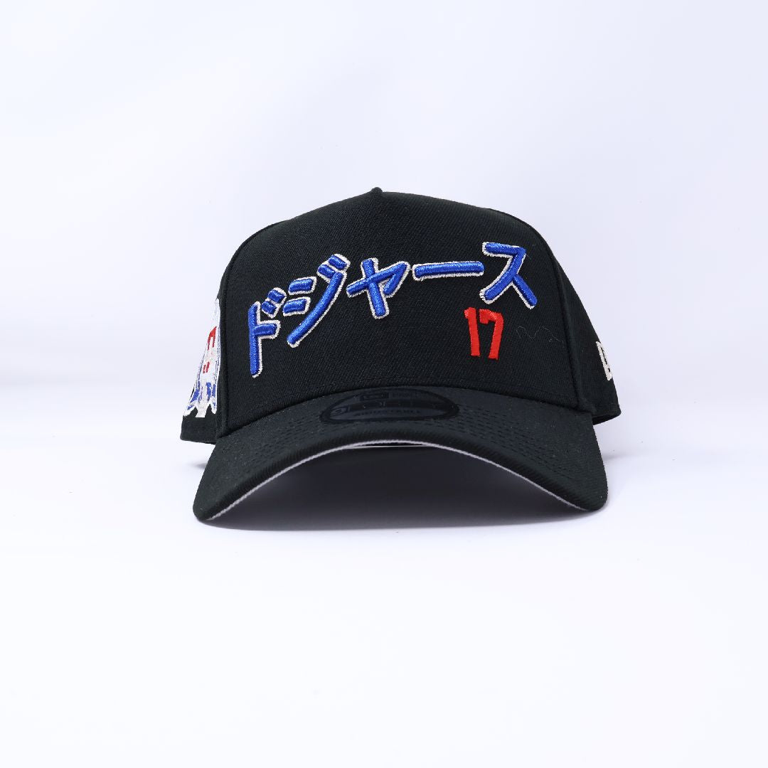NWT Black Los Angeles Dodgers Shohei Ohtani 9Forty New Era Adjustable Snapback Hat