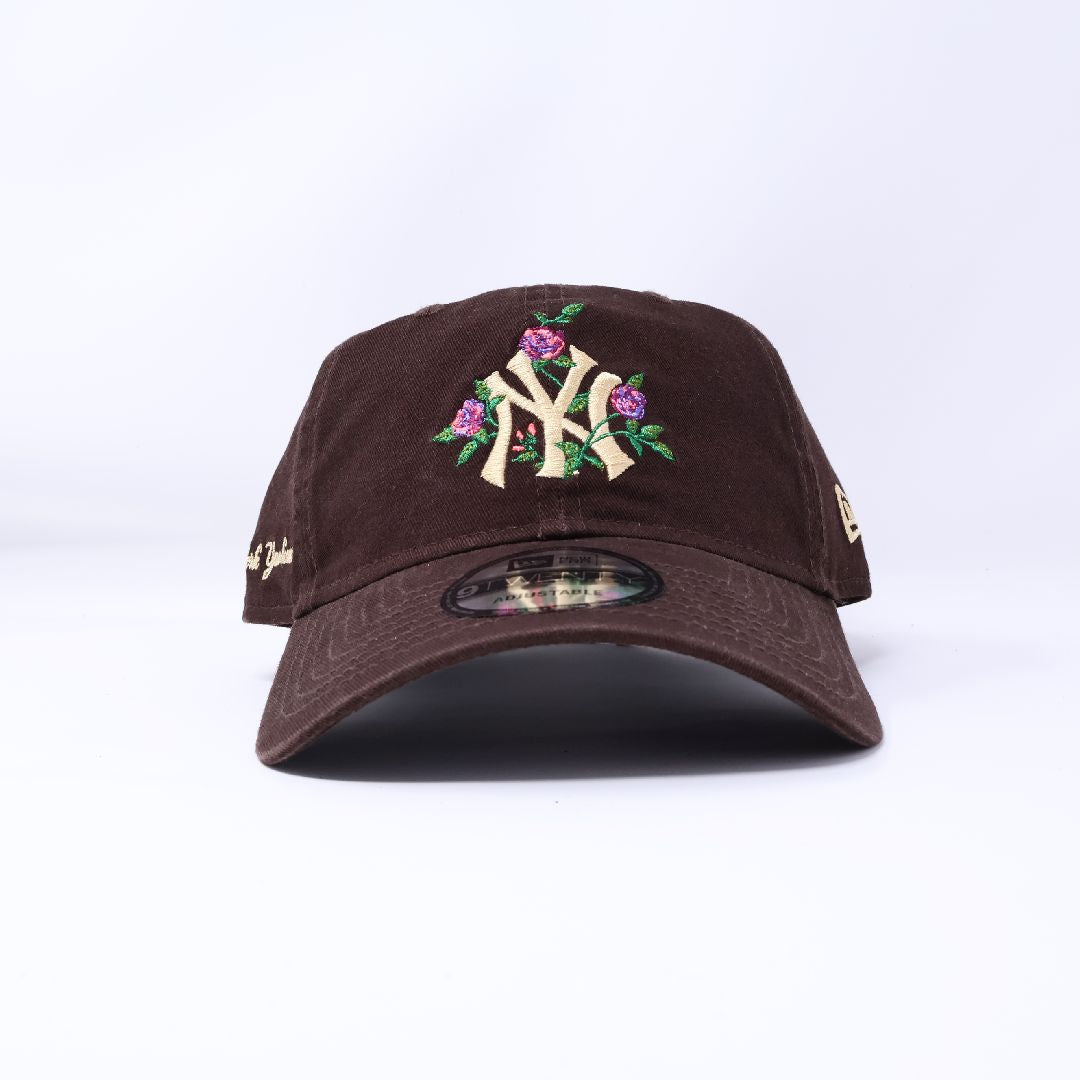 NWT Brown New York Yankees 9Twenty New Era Adjustable Snapback Hat 6 Panel