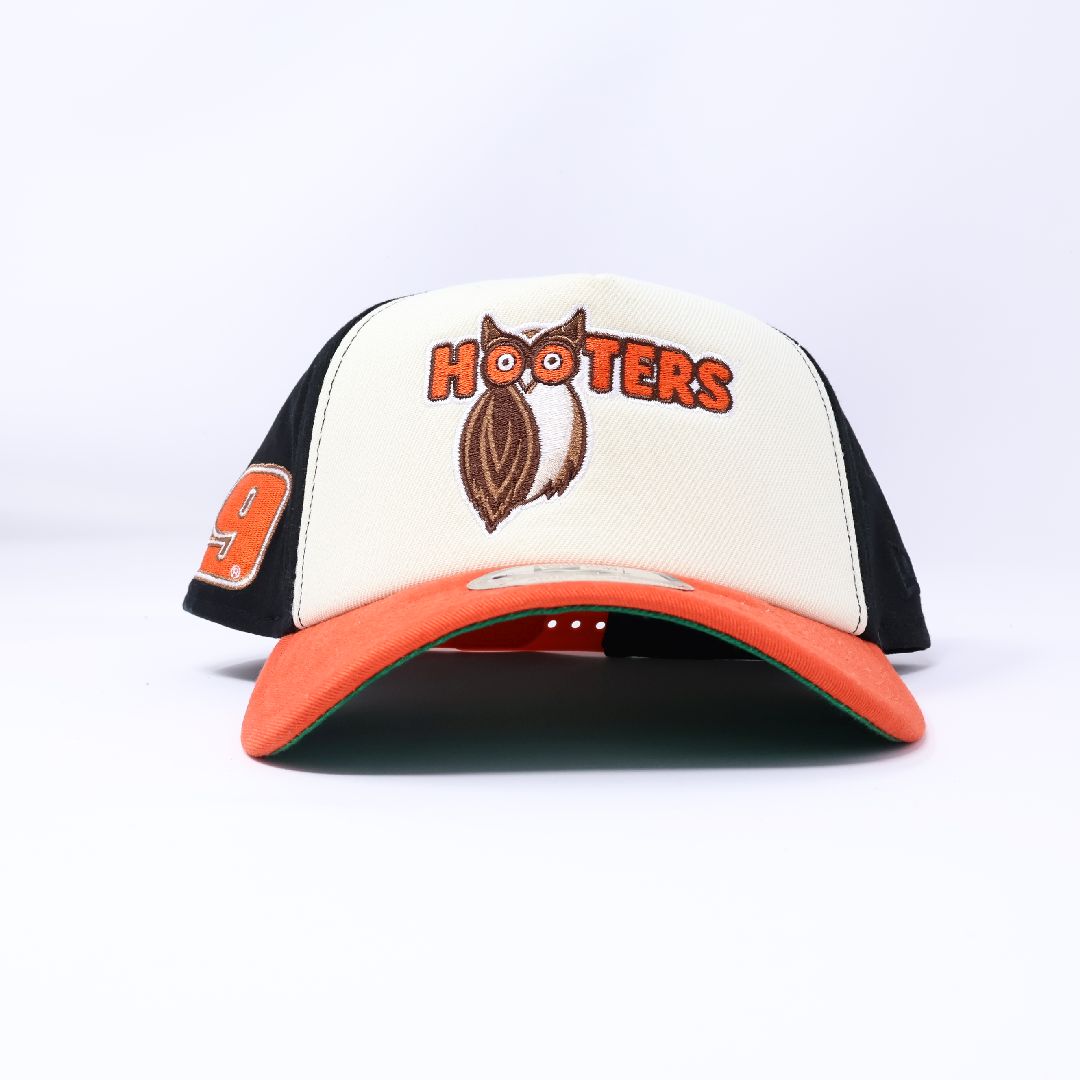 NWT Multicolor Foam Trucker Hooters Number 9 Nascar Racing 9Forty New Era Adjustable Snapback Hat