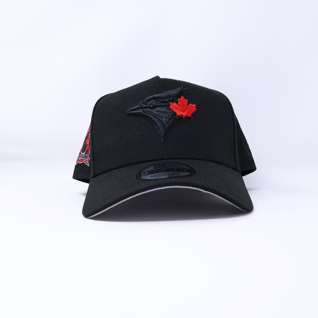 NEW Black Toronto Blue Jays 40th Season New Era 9Forty Adjustable One Size A-Frame