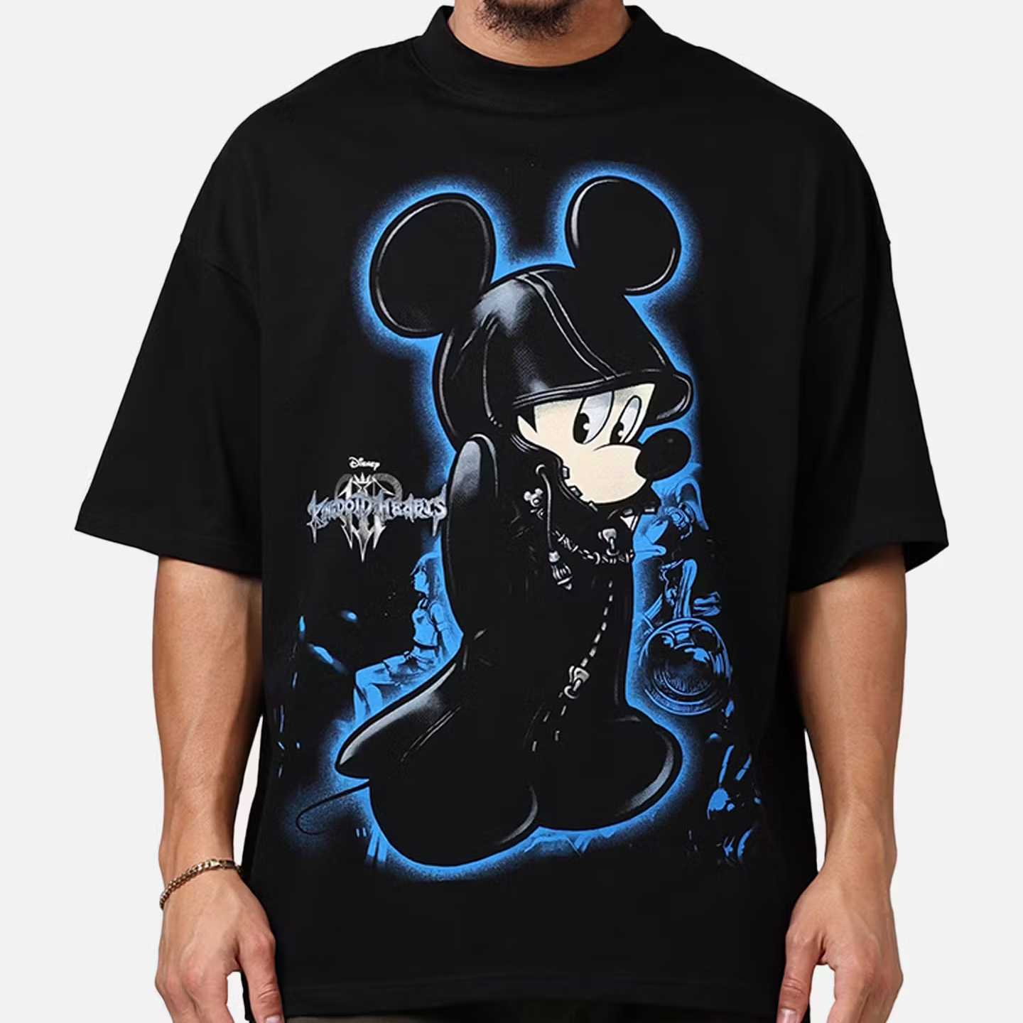 Disney Kingdom Hearts King Mickey Mockneck T-Shirt