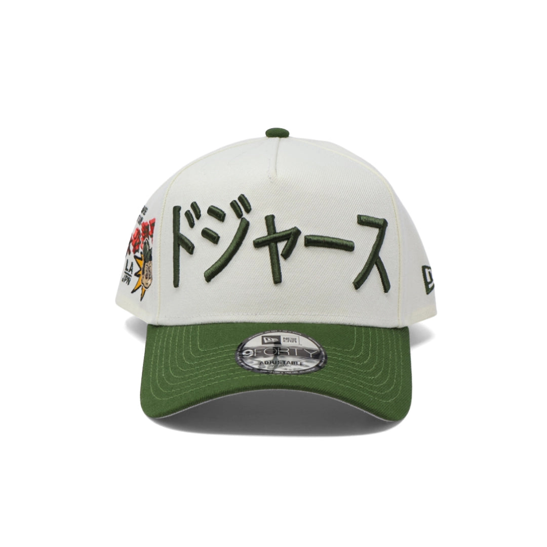 NEW Chrome Los Angeles Dodgers Kanji Shohei Ohtani 9Forty New Era Adjustable Snapback Hat